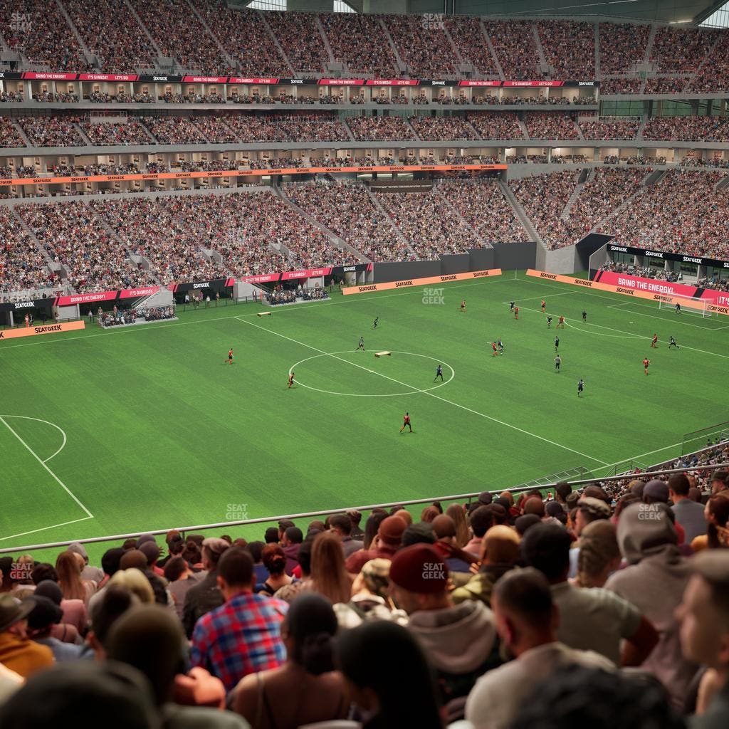 Mercedes-Benz Stadium - Section 242 Seat View