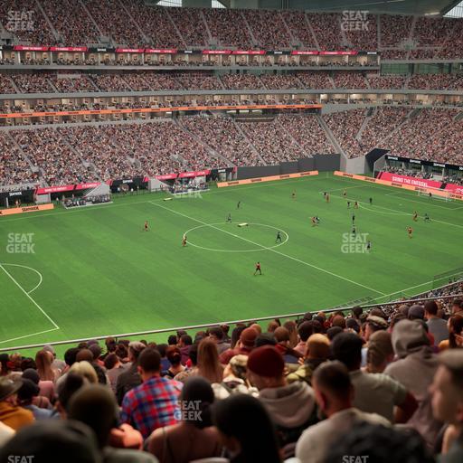 Mercedes-Benz Stadium - Section 242 Seat View