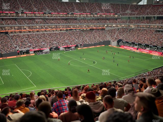 Mercedes-Benz Stadium - Section 242 Seat View