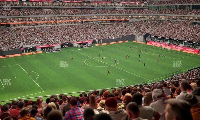 Mercedes-Benz Stadium - Section 242 Seat View