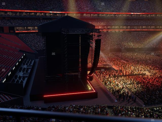 Mercedes-Benz Stadium - Section 242 Seat View