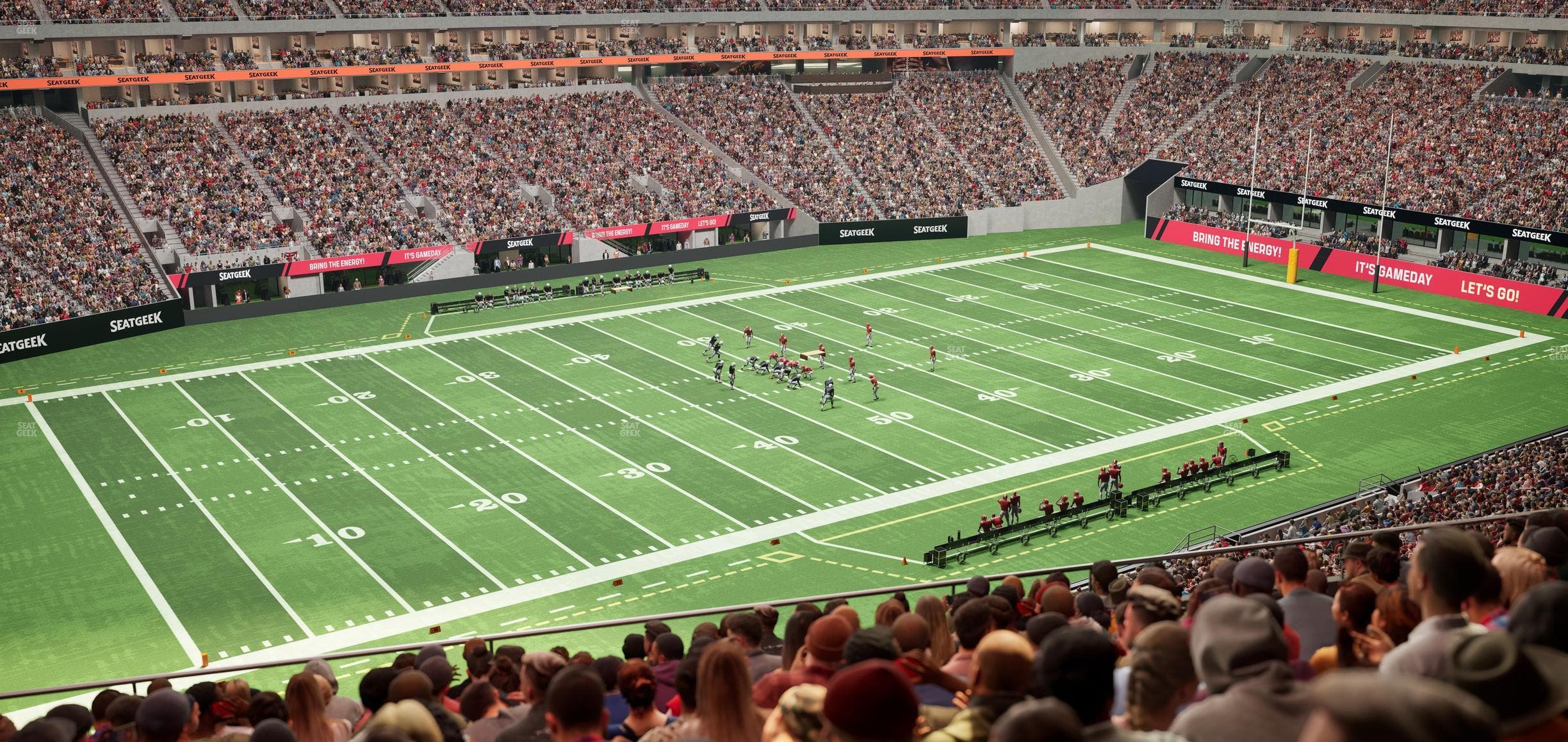 Mercedes-Benz Stadium - Section 242 Seat View