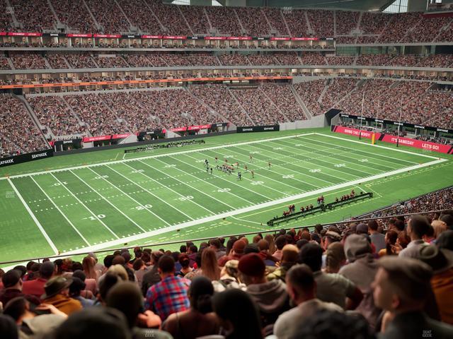 Mercedes-Benz Stadium - Section 242 Seat View