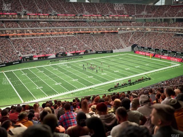 Mercedes-Benz Stadium - Section 242 Seat View