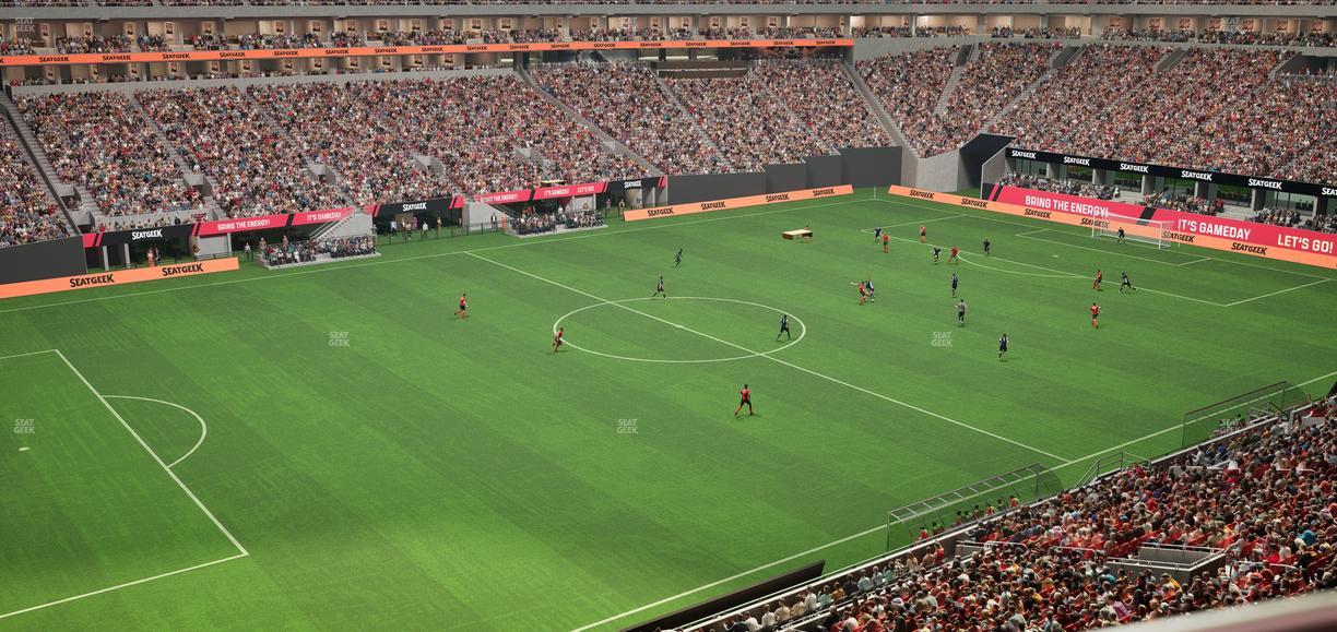 Mercedes-Benz Stadium - Section 242 Seat View