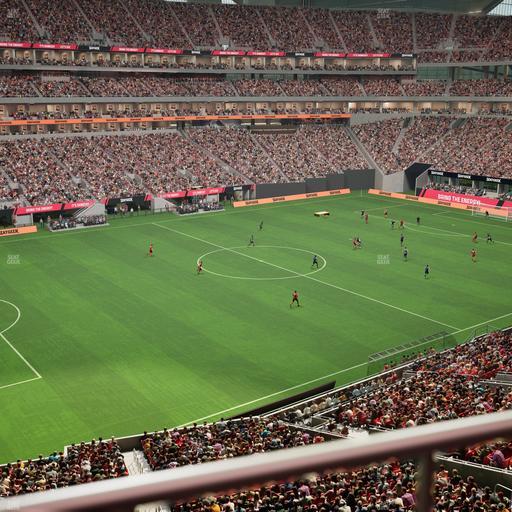 Mercedes-Benz Stadium - Section 242 Seat View