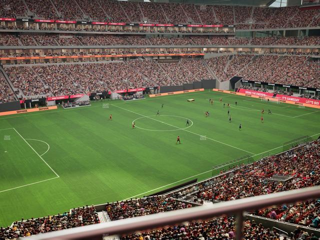 Mercedes-Benz Stadium - Section 242 Seat View