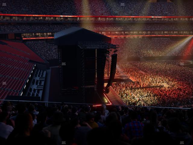 Mercedes-Benz Stadium - Section 242 Seat View