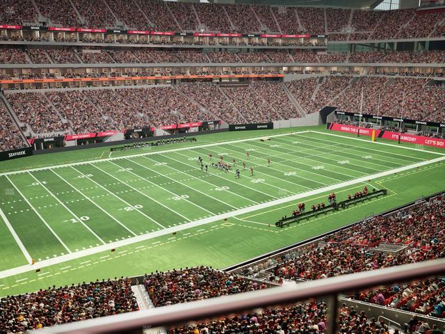 Mercedes-Benz Stadium - Section 242 Seat View