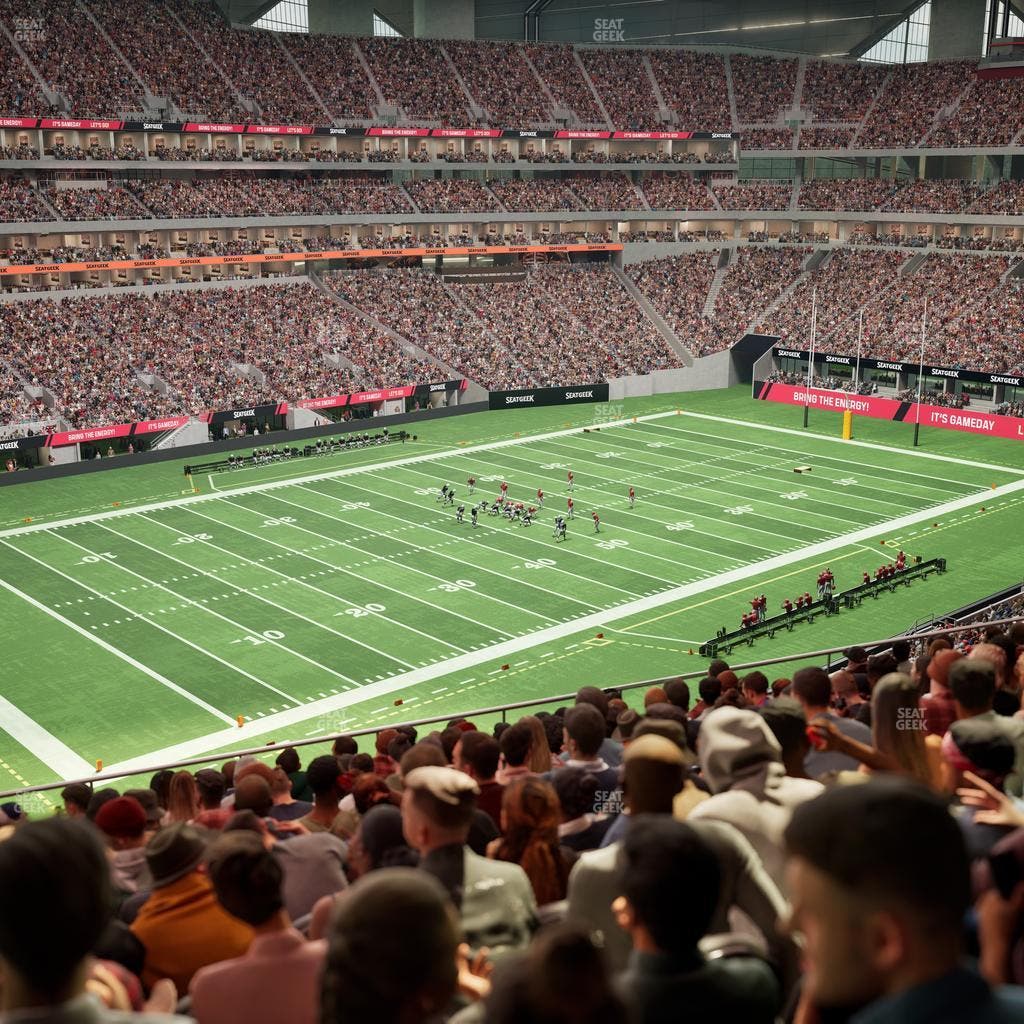Mercedes-Benz Stadium - Section 243 Seat View