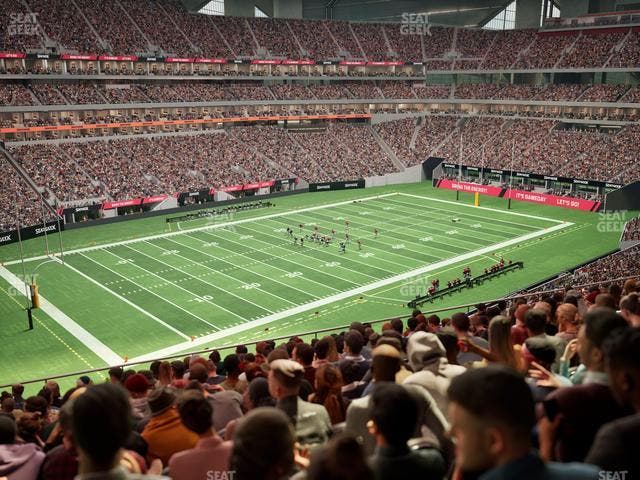 Mercedes-Benz Stadium - Section 243 Seat View