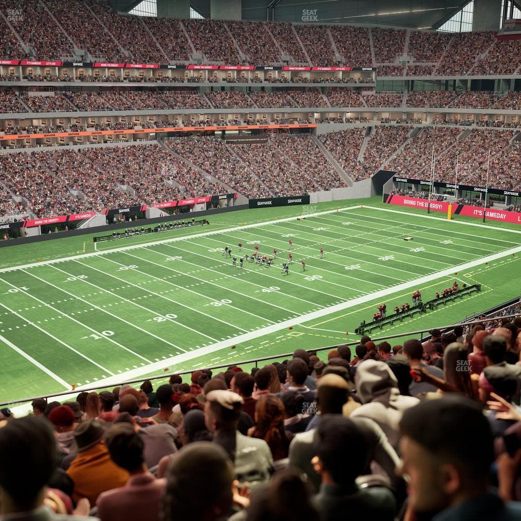 Mercedes-Benz Stadium - Section 243 Seat View