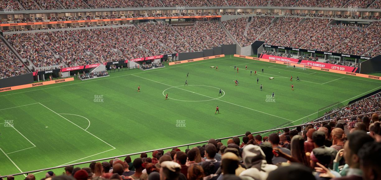 Mercedes-Benz Stadium - Section 243 Seat View