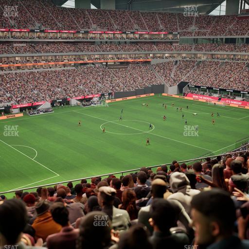 Mercedes-Benz Stadium - Section 243 Seat View