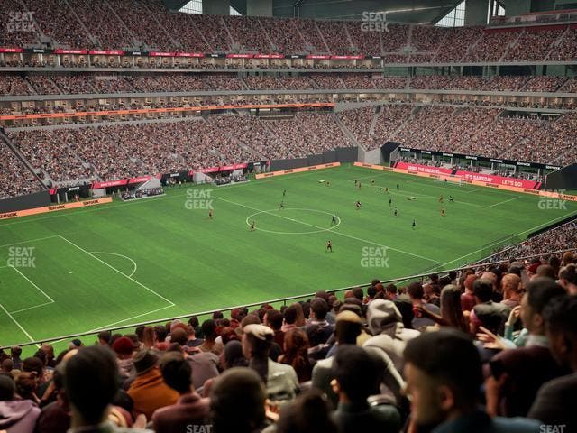 Mercedes-Benz Stadium - Section 243 Seat View