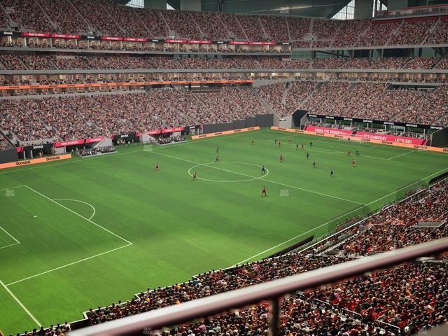 Mercedes-Benz Stadium - Section 243 Seat View