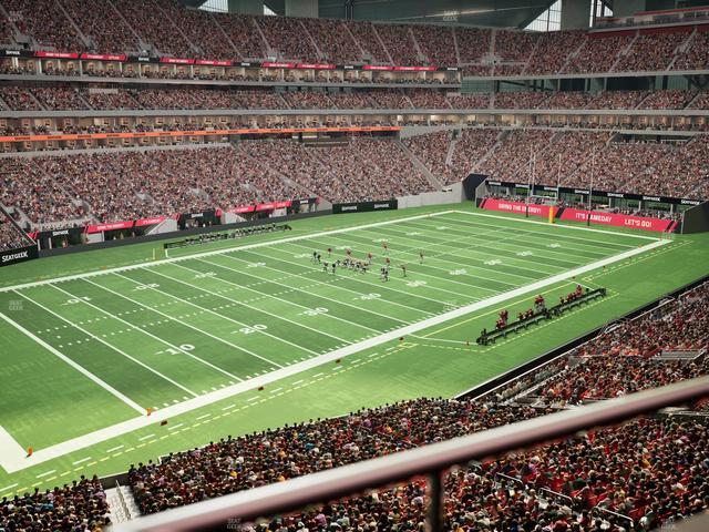 Mercedes-Benz Stadium - Section 243 Seat View