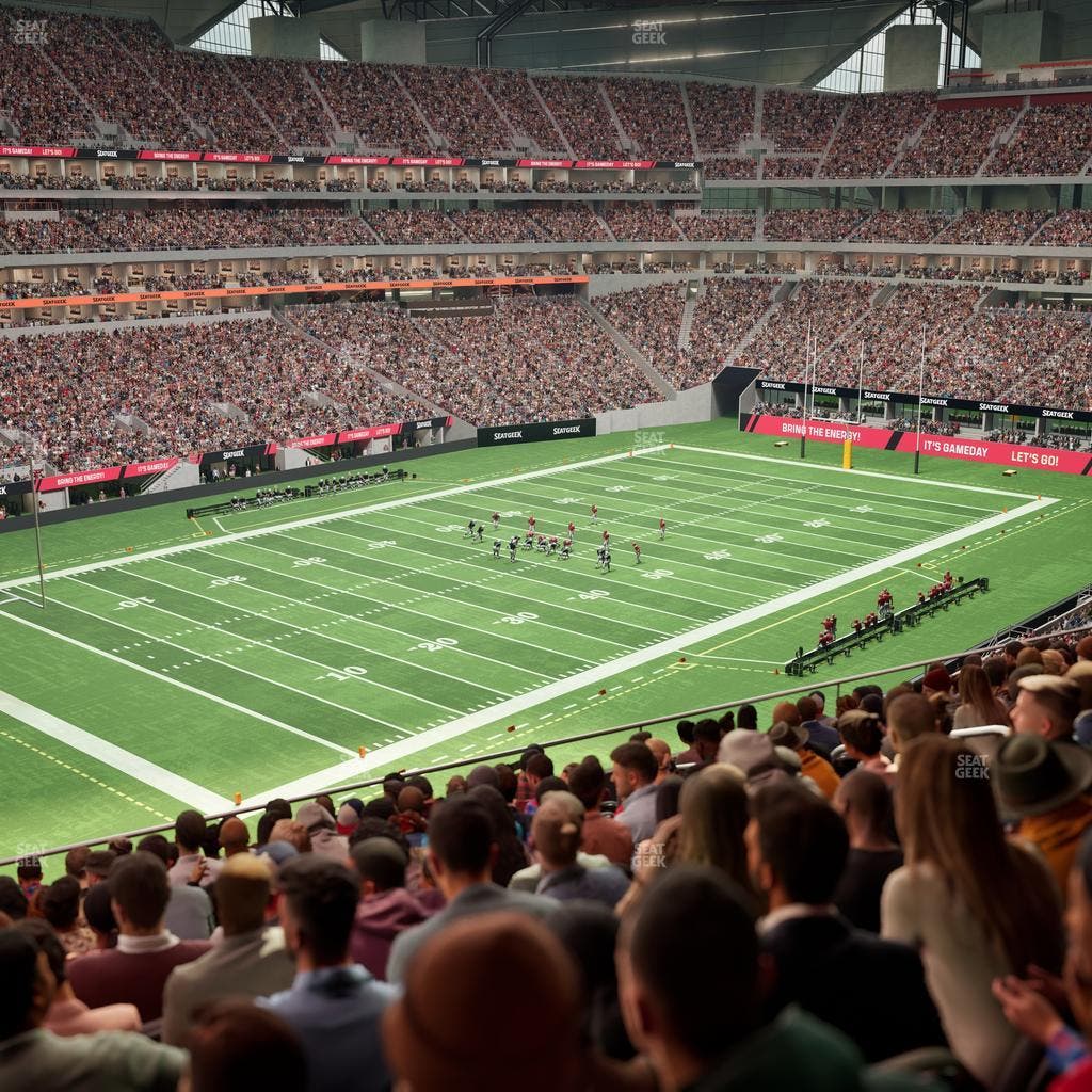 Mercedes-Benz Stadium - Section 244 Seat View