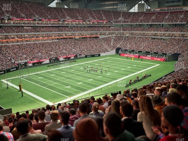 Mercedes-Benz Stadium - Section 244 Seat View