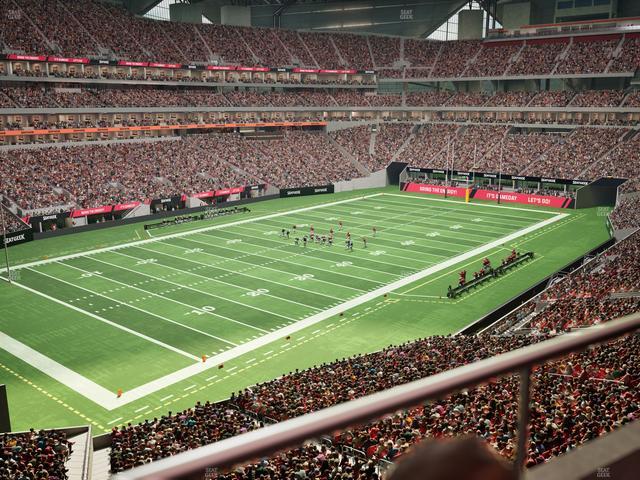 Mercedes-Benz Stadium - Section 244 Seat View