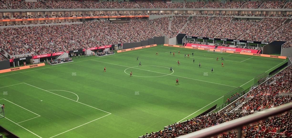 Mercedes-Benz Stadium - Section 244 Seat View