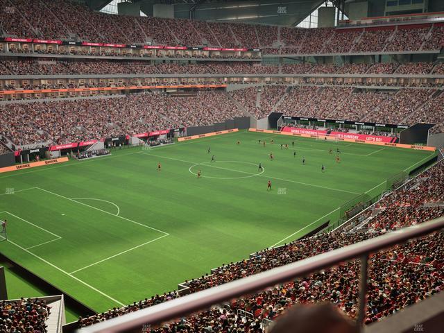 Mercedes-Benz Stadium - Section 244 Seat View