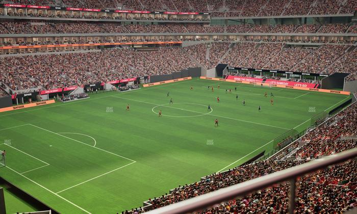 Mercedes-Benz Stadium - Section 244 Seat View