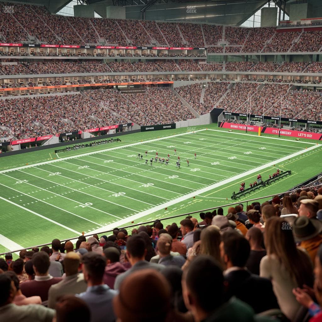 Mercedes-Benz Stadium - Section 244 Seat View