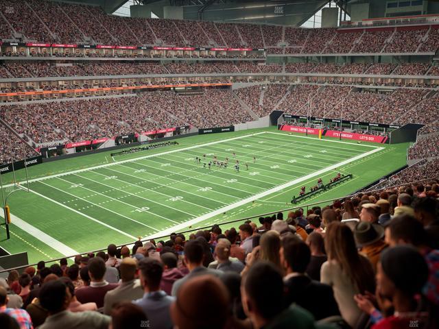 Mercedes-Benz Stadium - Section 244 Seat View