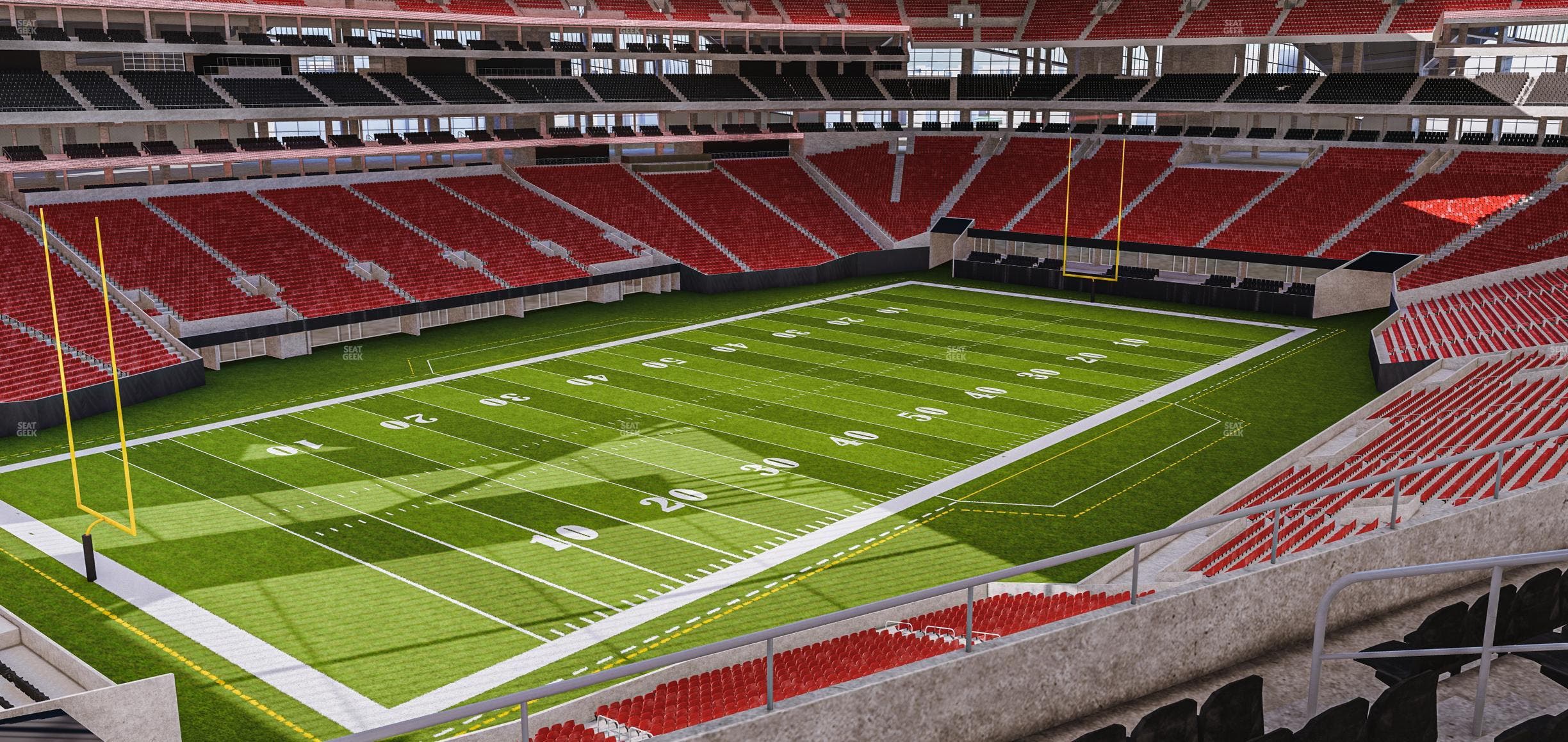 Mercedes-Benz Stadium - Section 244 Seat View