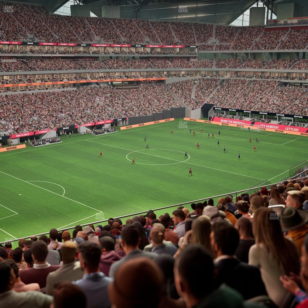 Mercedes-Benz Stadium - Section 244 Seat View