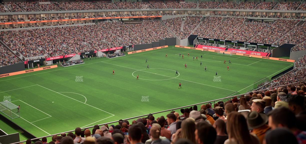 Mercedes-Benz Stadium - Section 244 Seat View