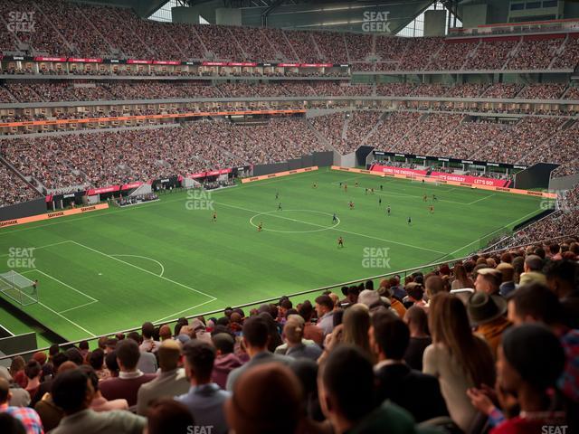 Mercedes-Benz Stadium - Section 244 Seat View