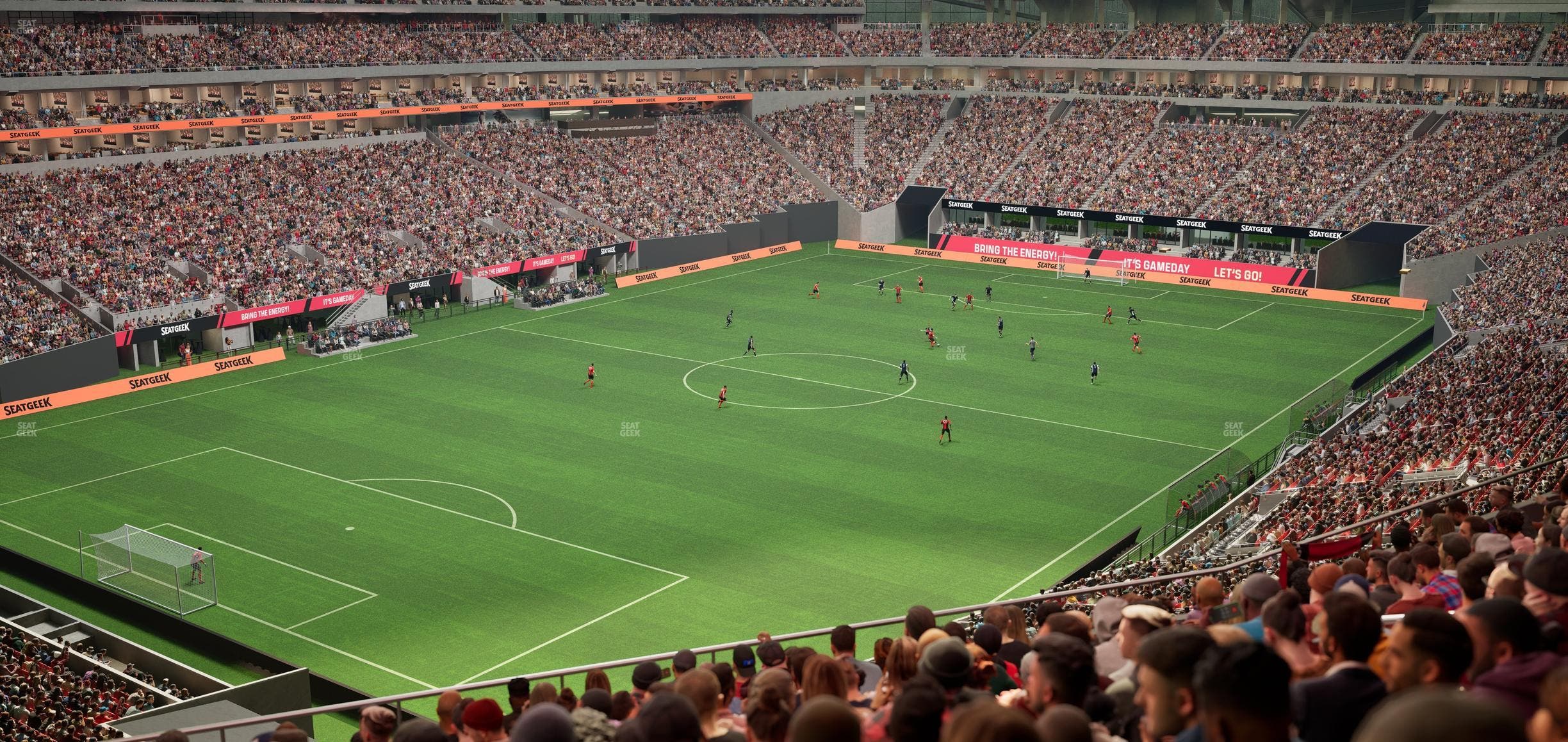 Mercedes-Benz Stadium - Section 245 Seat View