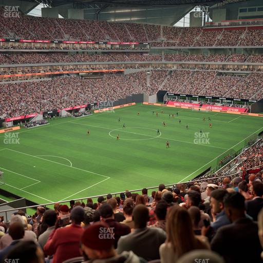 Mercedes-Benz Stadium - Section 245 Seat View