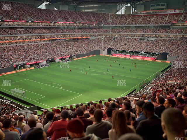 Mercedes-Benz Stadium - Section 245 Seat View