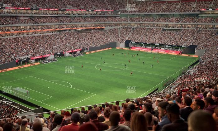 Mercedes-Benz Stadium - Section 245 Seat View