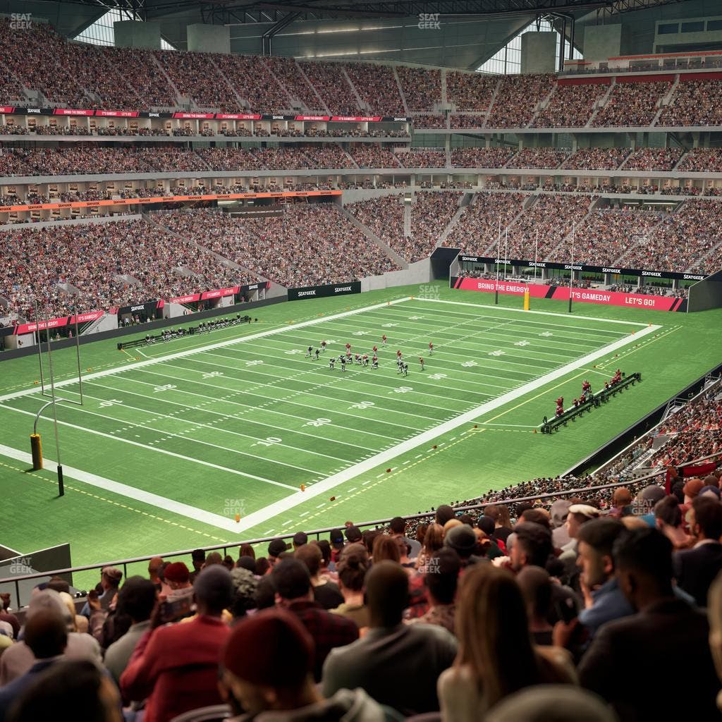 Mercedes-Benz Stadium - Section 245 Seat View