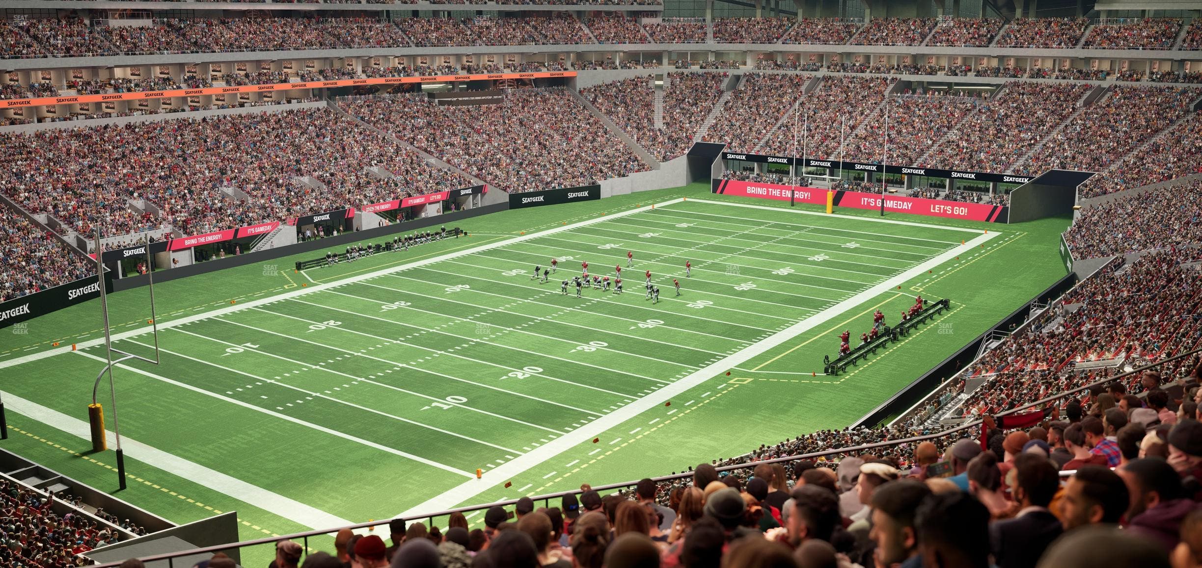 Mercedes-Benz Stadium - Section 245 Seat View