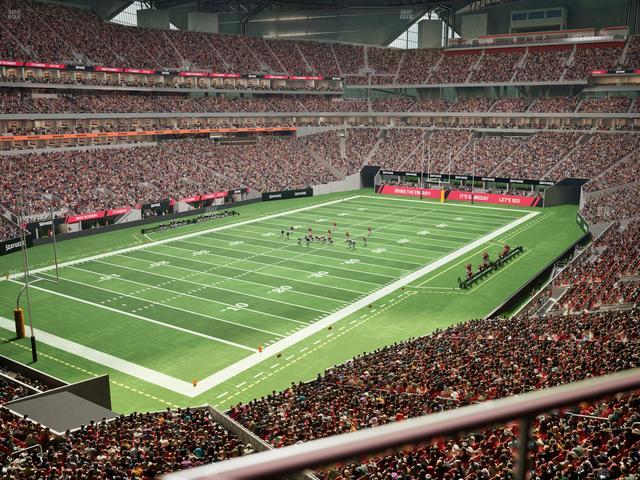 Mercedes-Benz Stadium - Section 245 Seat View