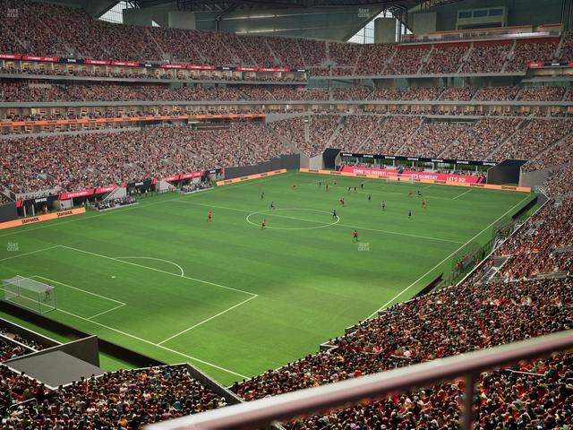 Mercedes-Benz Stadium - Section 245 Seat View