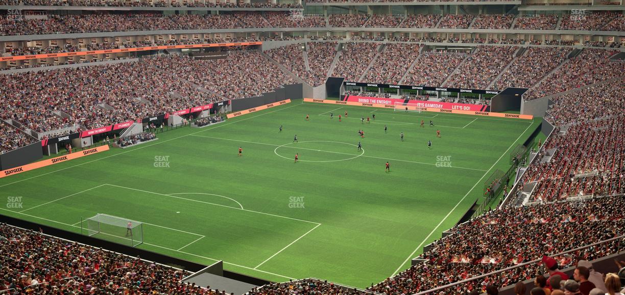 Mercedes-Benz Stadium - Section 246 Seat View