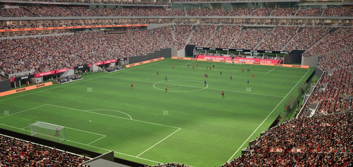 Mercedes-Benz Stadium - Section 246 Seat View