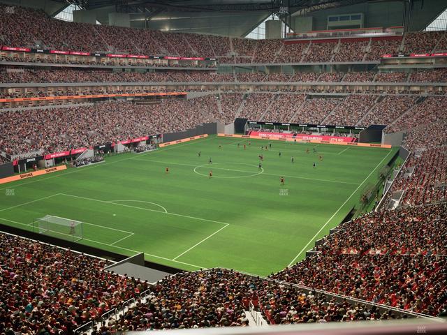 Mercedes-Benz Stadium - Section 246 Seat View