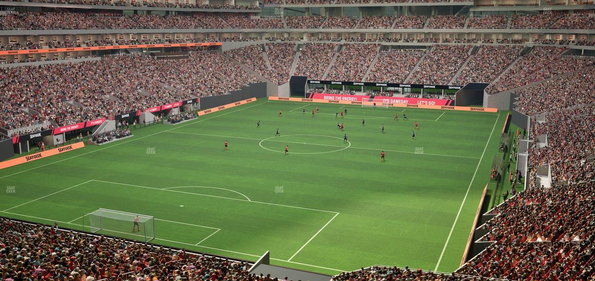 Mercedes-Benz Stadium - Section 247 Seat View