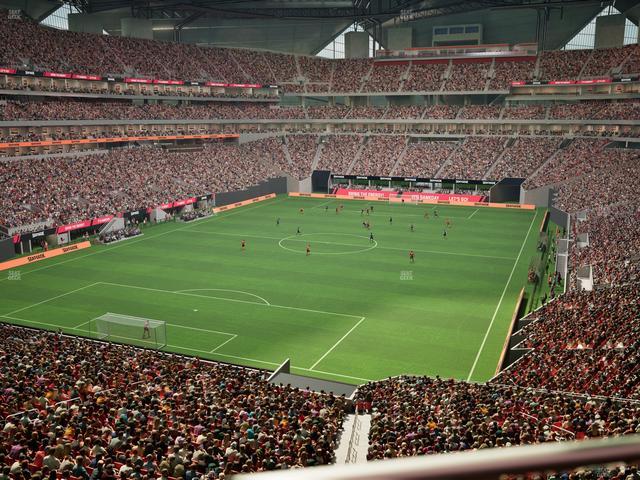 Mercedes-Benz Stadium - Section 247 Seat View