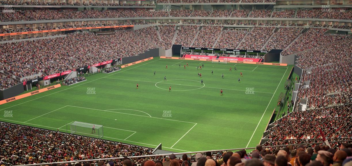 Mercedes-Benz Stadium - Section 247 Seat View