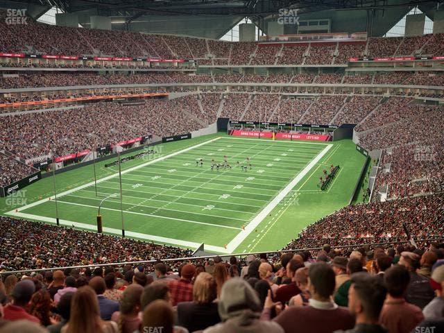 Mercedes-Benz Stadium - Section 247 Seat View