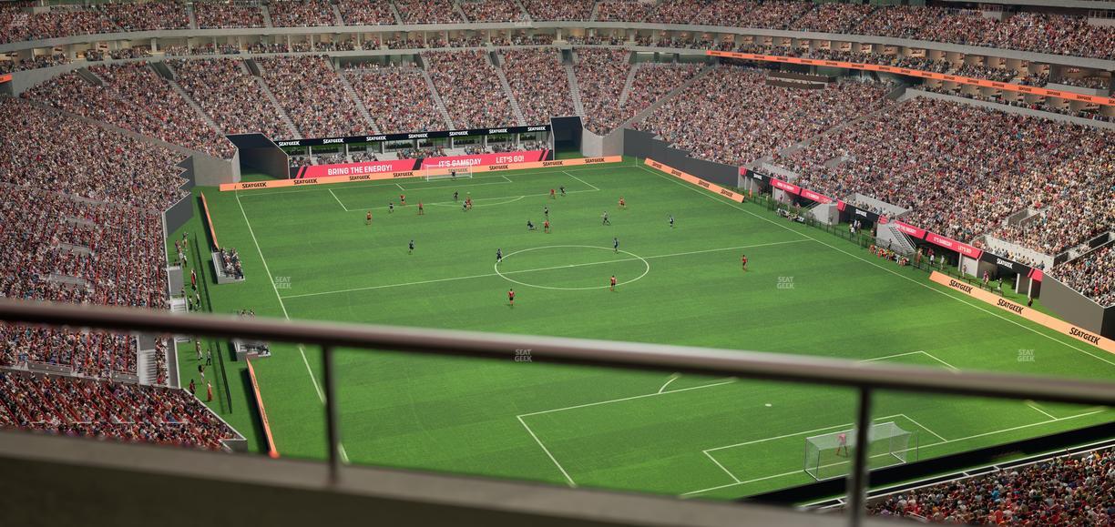 Mercedes-Benz Stadium - Section 301 Seat View