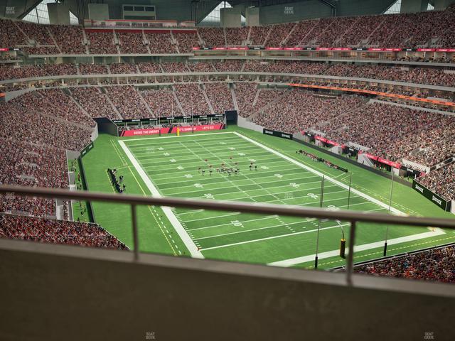 Mercedes-Benz Stadium - Section 301 Seat View